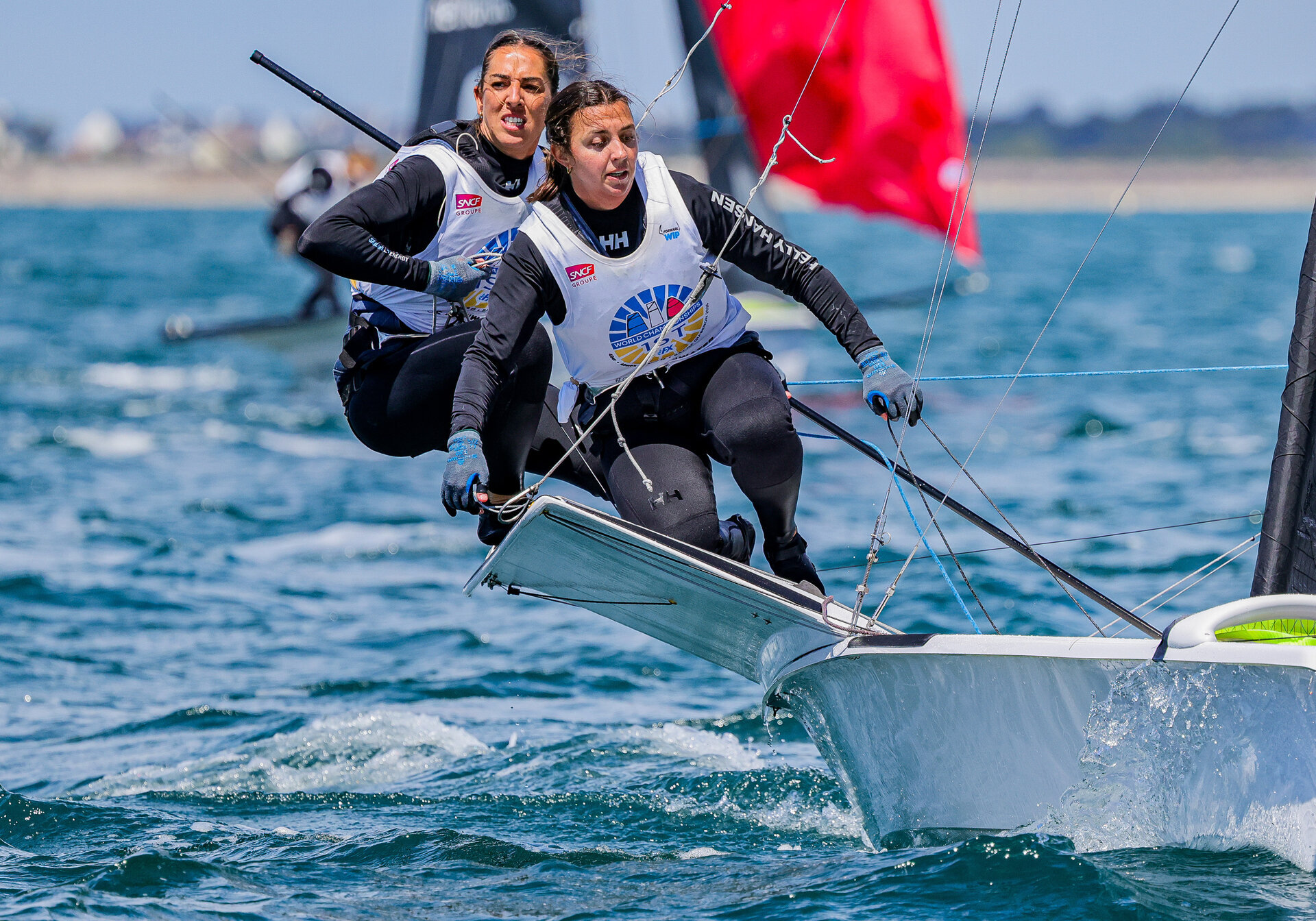 Paula Barceló y María Cantero, subcampeonas del mundo de 49er FX en Quiberon